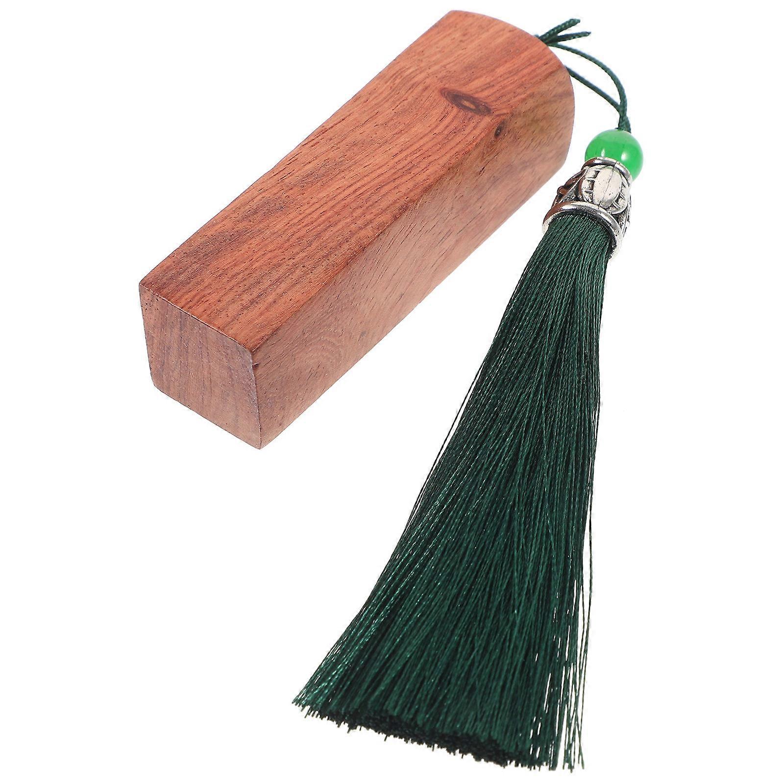 Chinese Name Stamp Wood Seal for DIY Projects 5Pcs Set