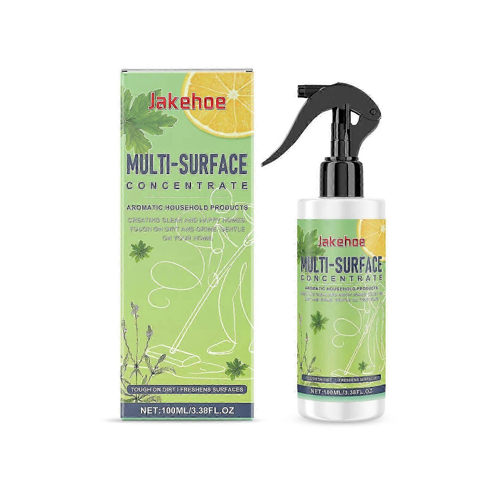 Powerful Multi-Surface Cleaner - Stain Remover for Kitchen & Bathroom - Gentle, Effective, 100ml | Removes Grease & Stubborn Stains Easily