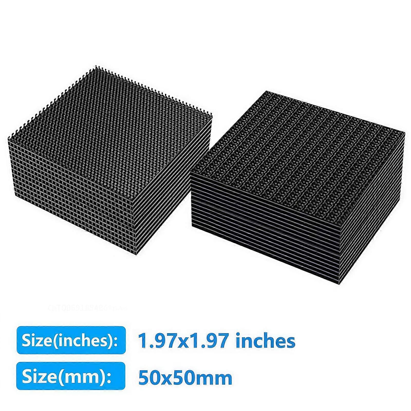 20 pairs of car floor mat fixing hook and loop fasteners, powerful anti-slip invisible adhesive tape with high-temperature