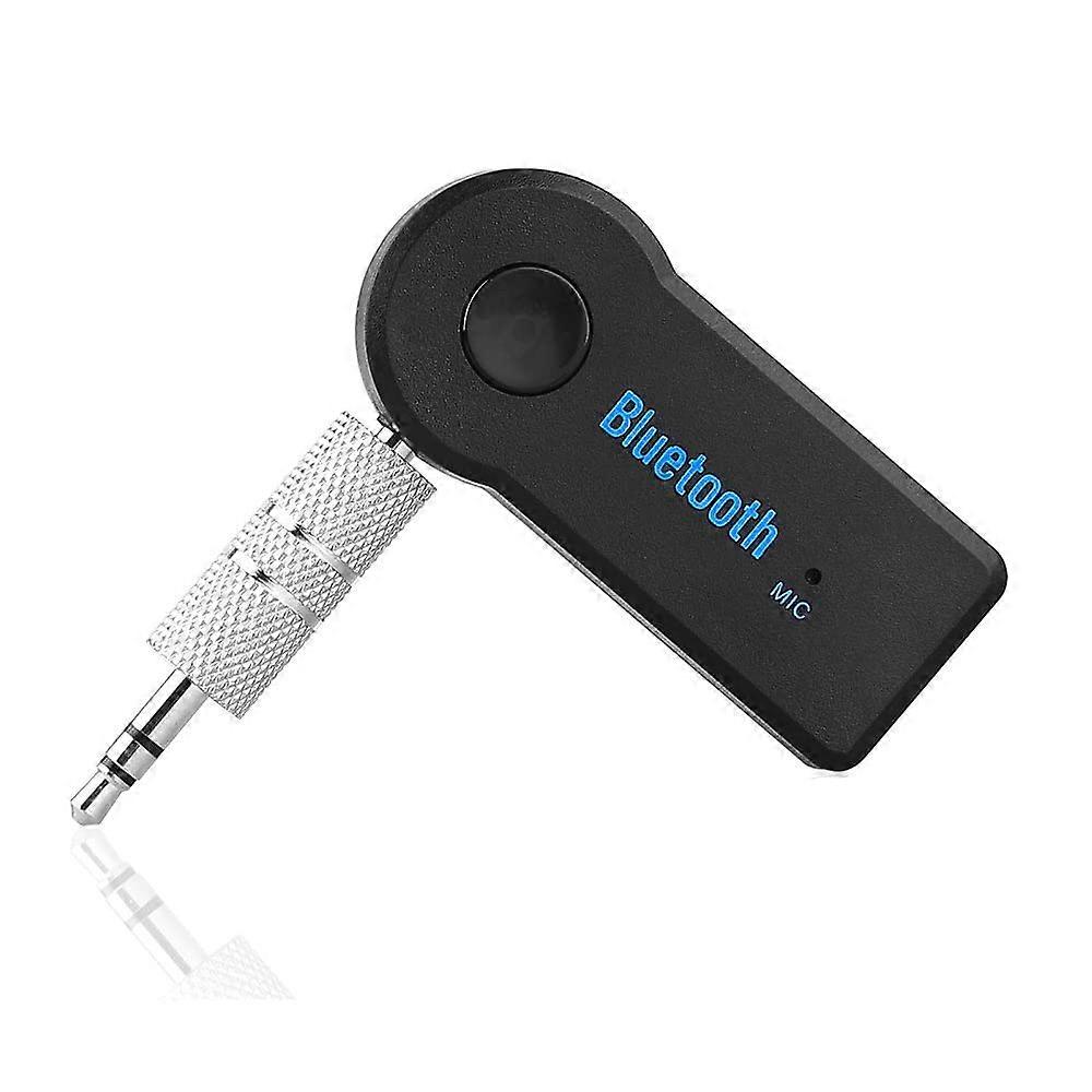 Bluetooth AUX Adapter with Mic, Wireless Bluetooth 4.2 Audio Receiver for Car and Home Streaming