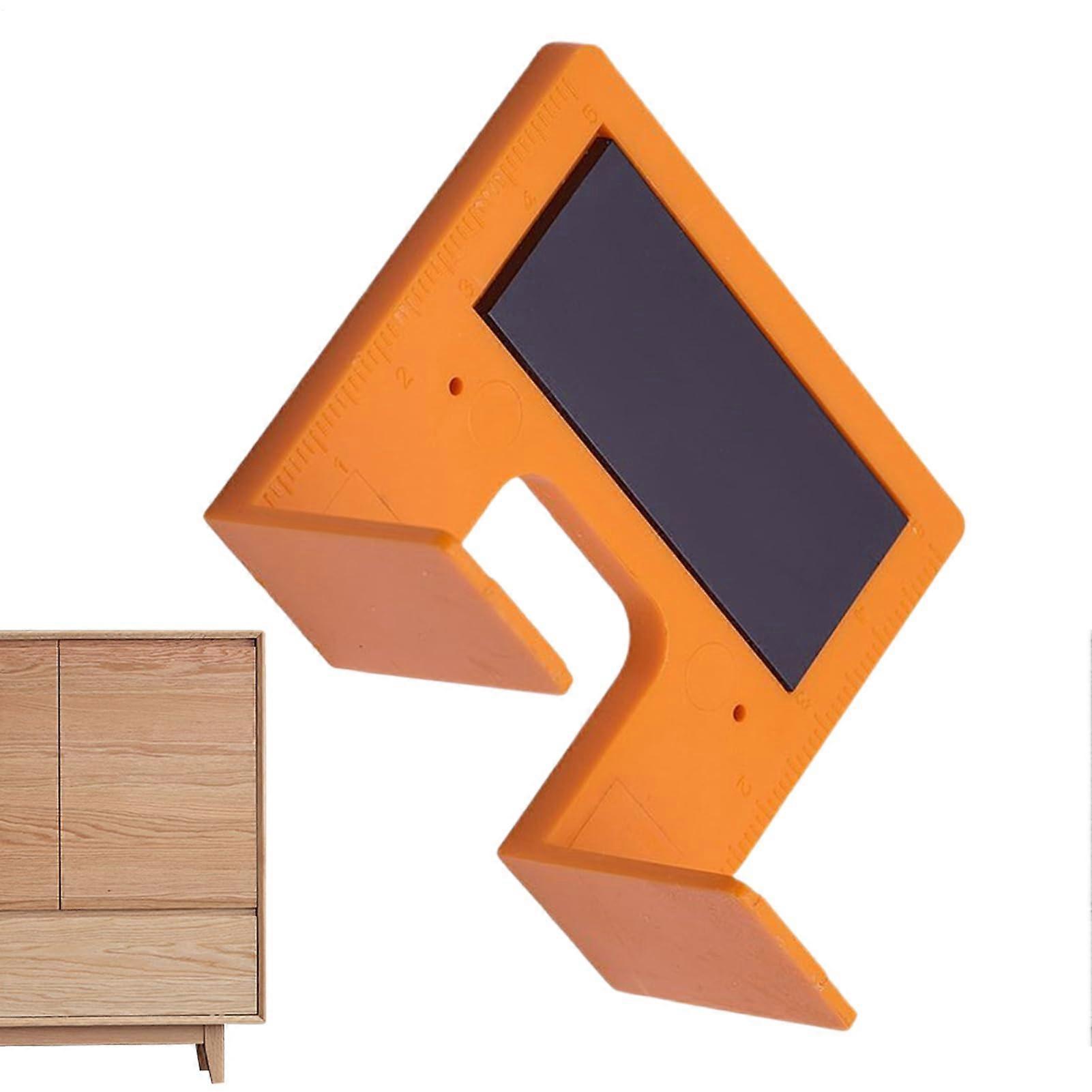 Cabinet Hinge Jig with Precise Magnetic Alignment for Accurate Woodworking and Door Installation