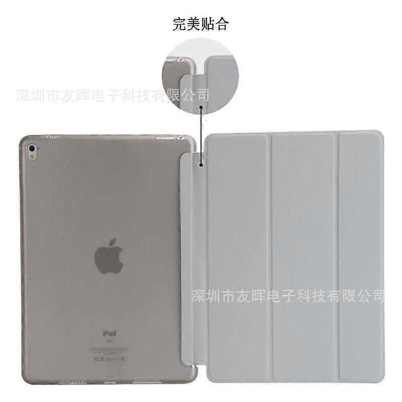 Stylish Case For Ipad 234 Gray Silicone Soft Leather