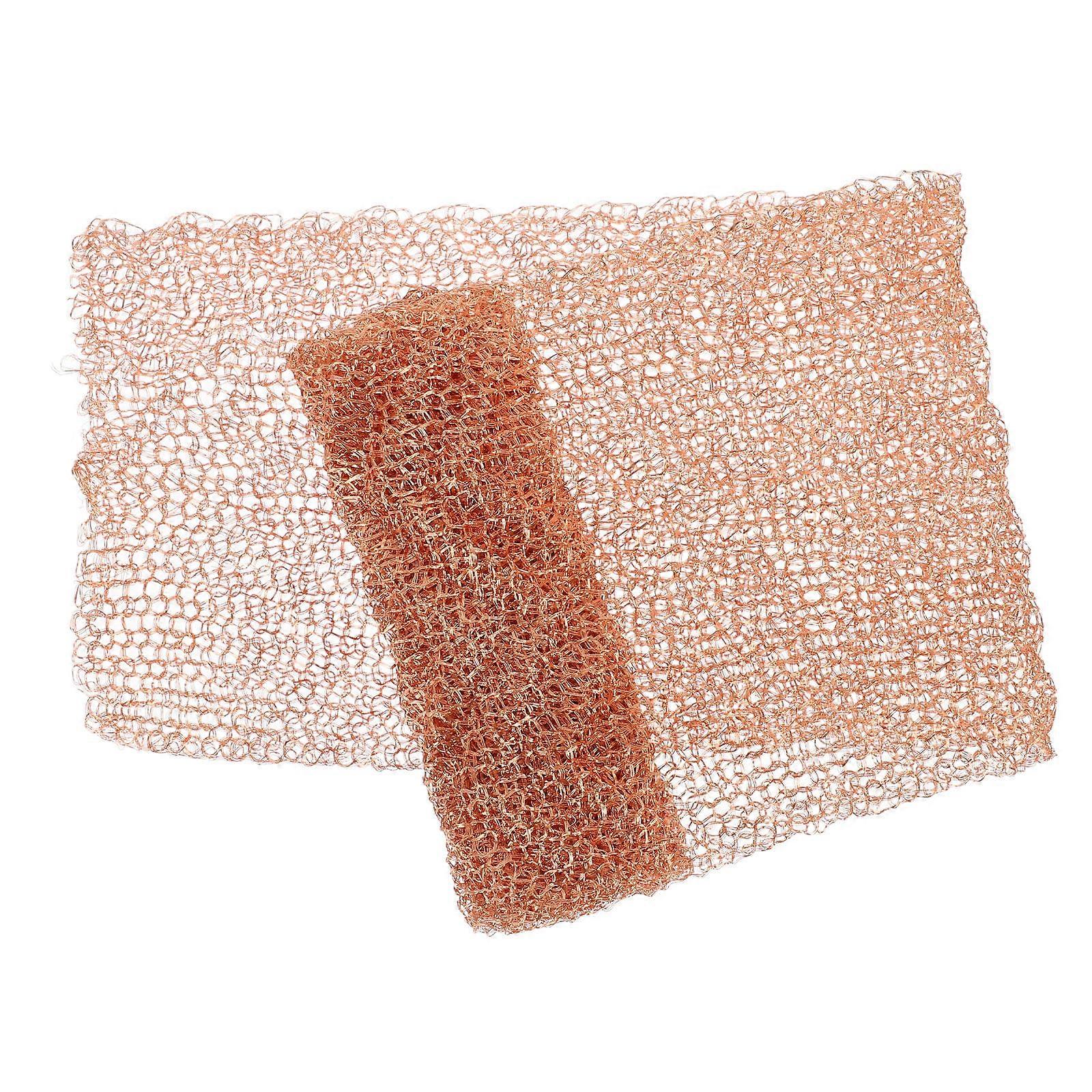Distilling Copper Mesh Roll for Extraction with 1 Roll Golden Copper Mesh
