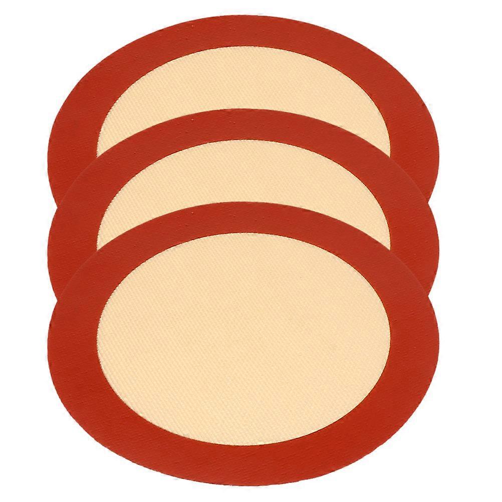 Silicone Baking Sheet Round Baking Mat for 3Pcs Non Stick Silicone Mats