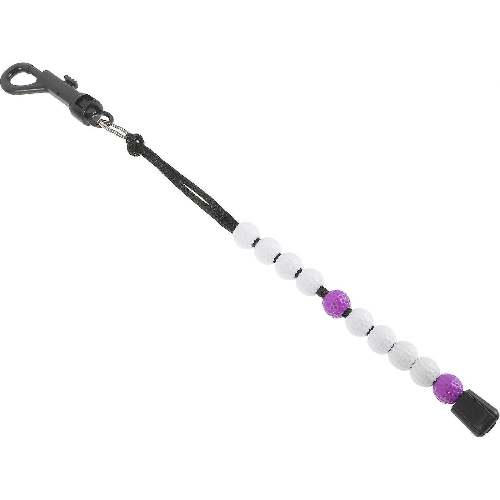 Golf Scoring Bead Wrist Chain for Accurate Stroke Counting