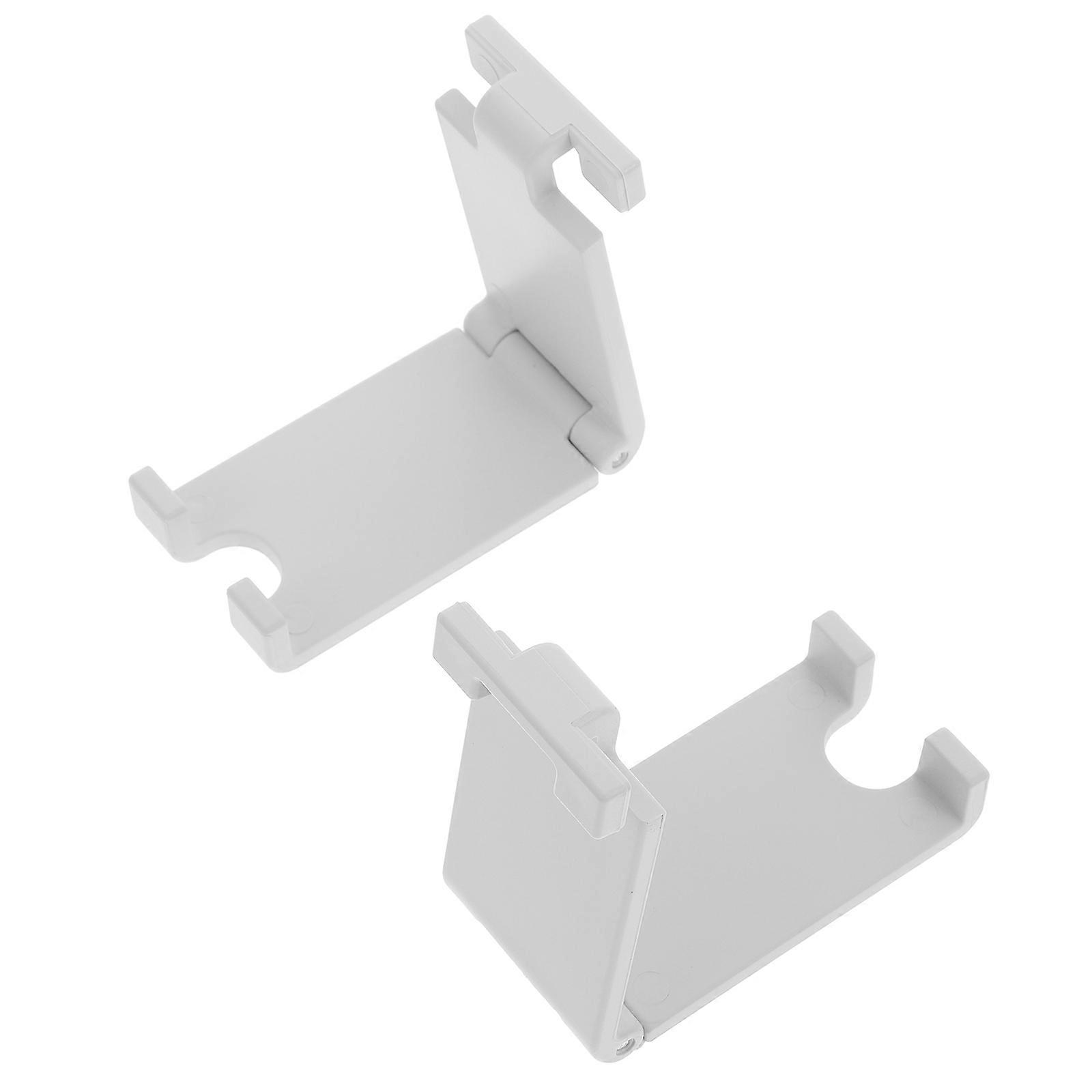 Headset Storage Rack for Headset Use with 2Pcs Practical ABS Hanging Brackets