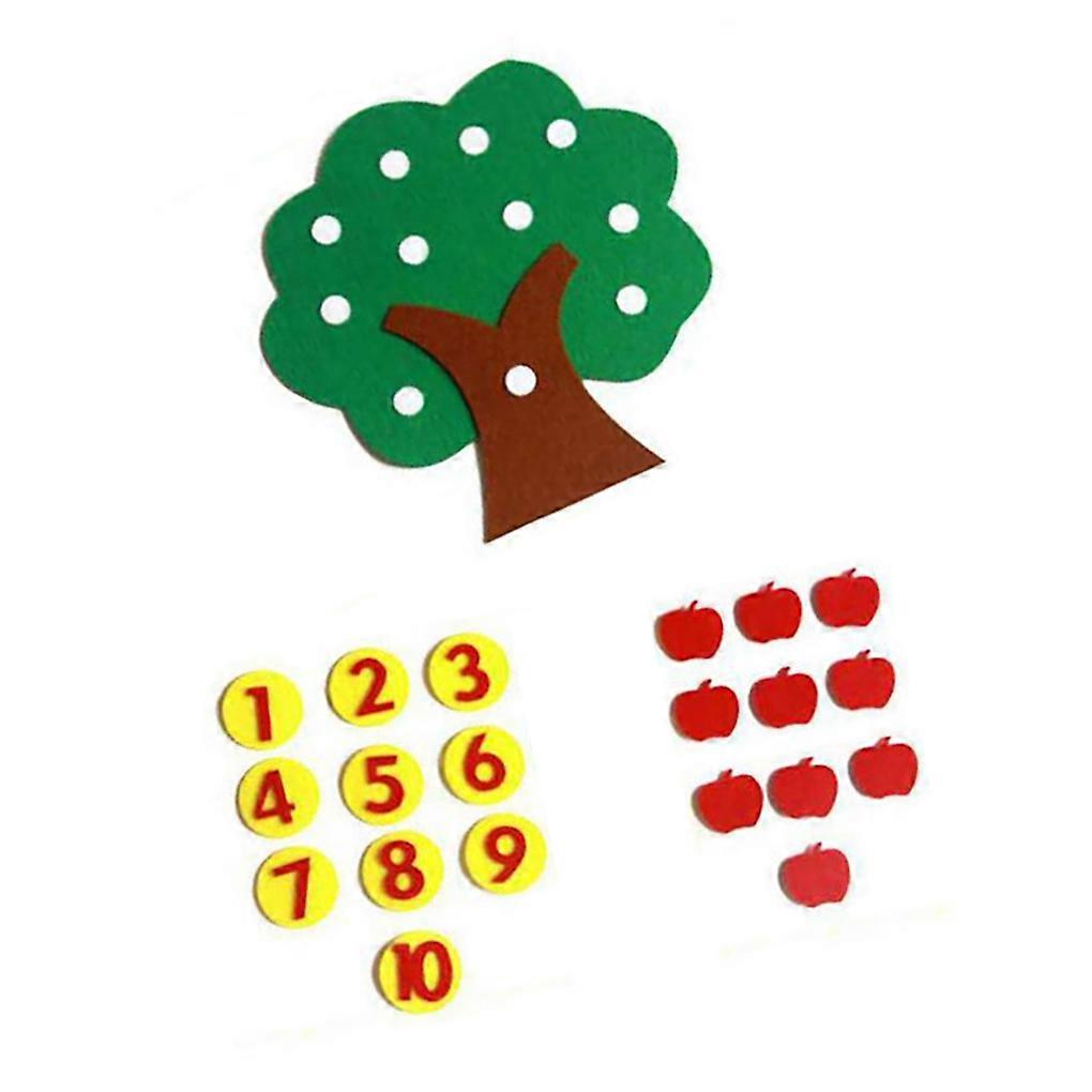 for Apple Tree Math Toy Interesting Number Development Toys Numbers Playing Props