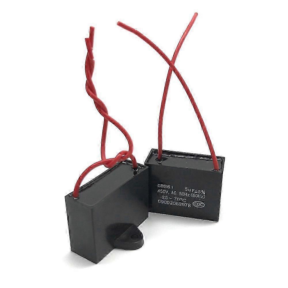 CBB61 Capacitor 450V Fan Capacitor Durable Start Capacitor 2025