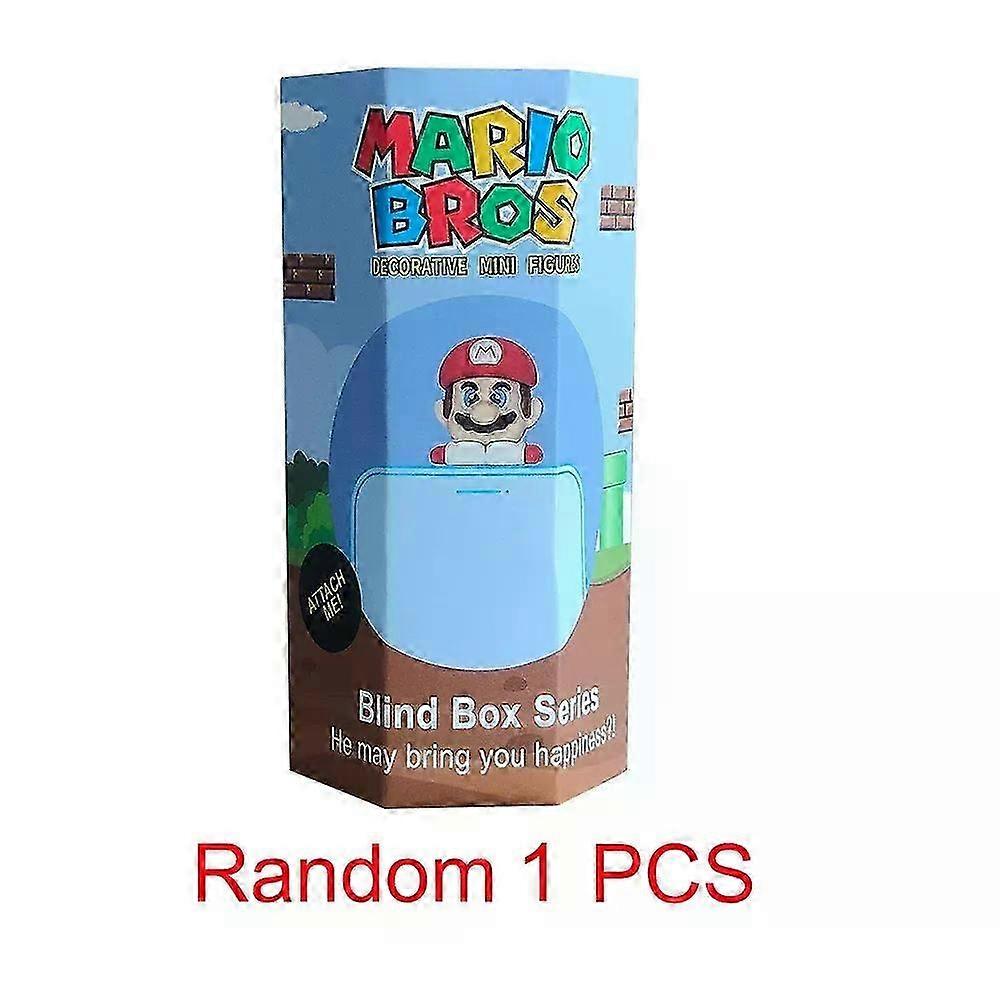Sonny Angel Collection Style Super Mario Bros Series Mini Anime Figure Ornaments Dolls Fans Children Christmas Birthday Gift Gifts 2025