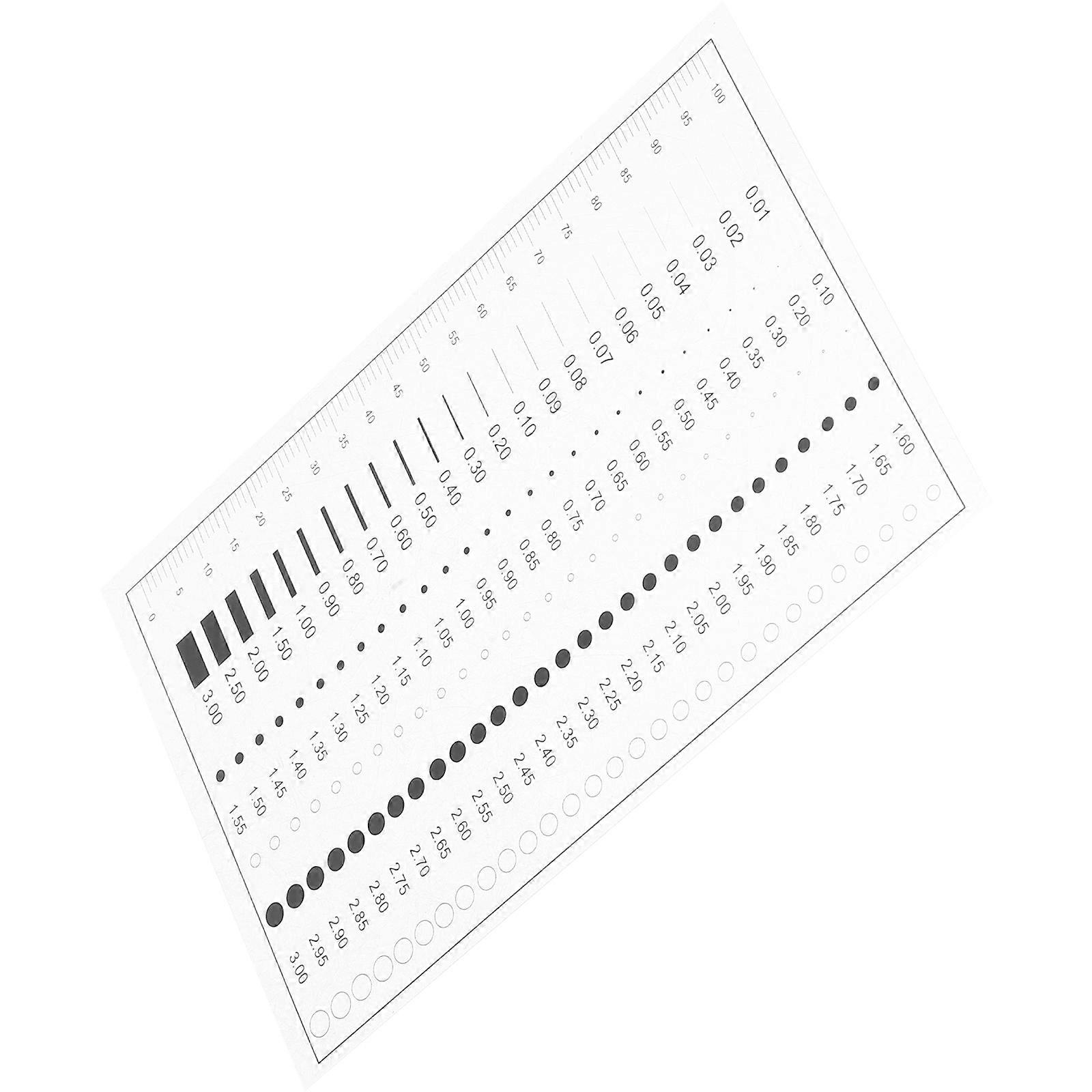 Flaw Detection Gauge Measuring Tool High Precision for Line Defect