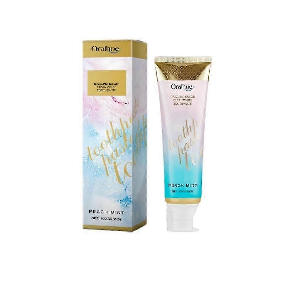 Teeth Whitening Toothpaste,Peach Mint Toothpastes
