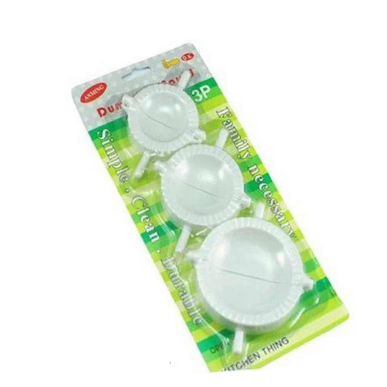 Dumpling Maker Set 3pcs Plastic Dumpling Press Molds Three Size Options Dishwasher Safe