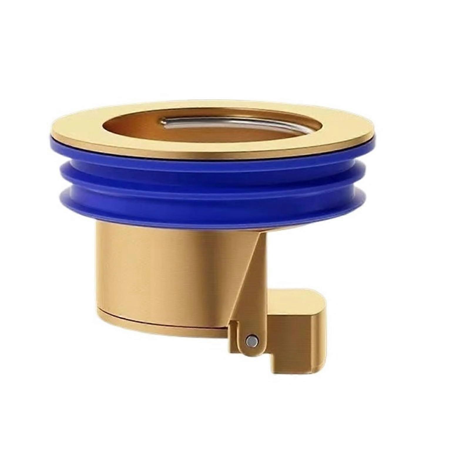 Bathroom Sink Stopper with Hair Catcher, AllCopper Drain, AntiClog, Deodorization, Insect Proof