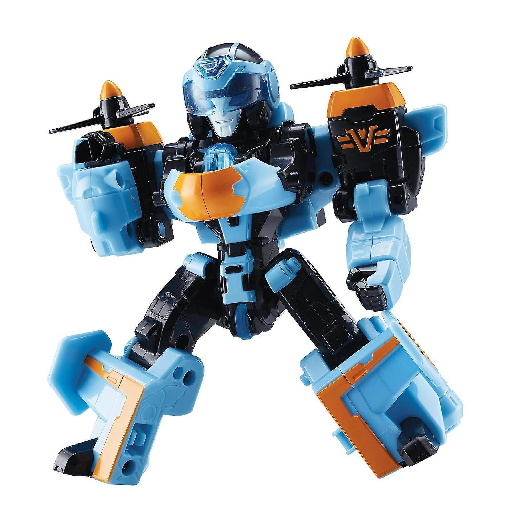 9 Inch Transforming Robot Toy with Activated Conversion and Two Mode Design