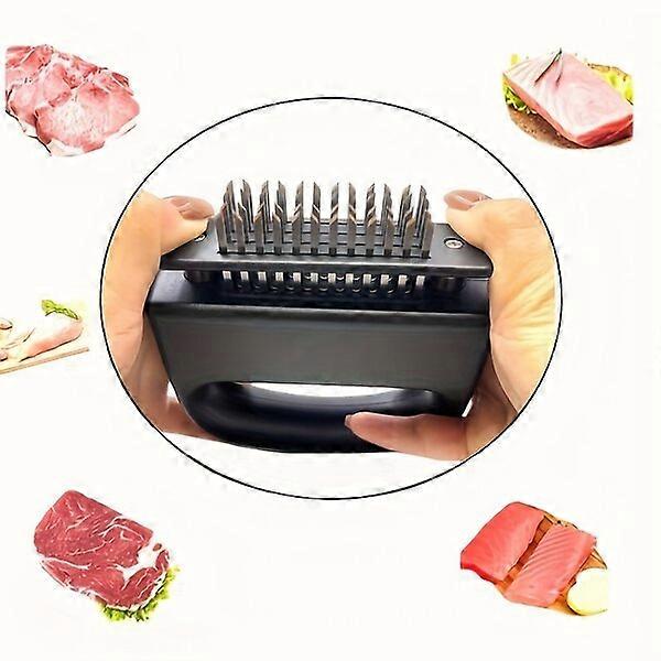 Meat Tenderizer Stainless Steel Needles 52 Needles Kitchen Tenderizing Tool
