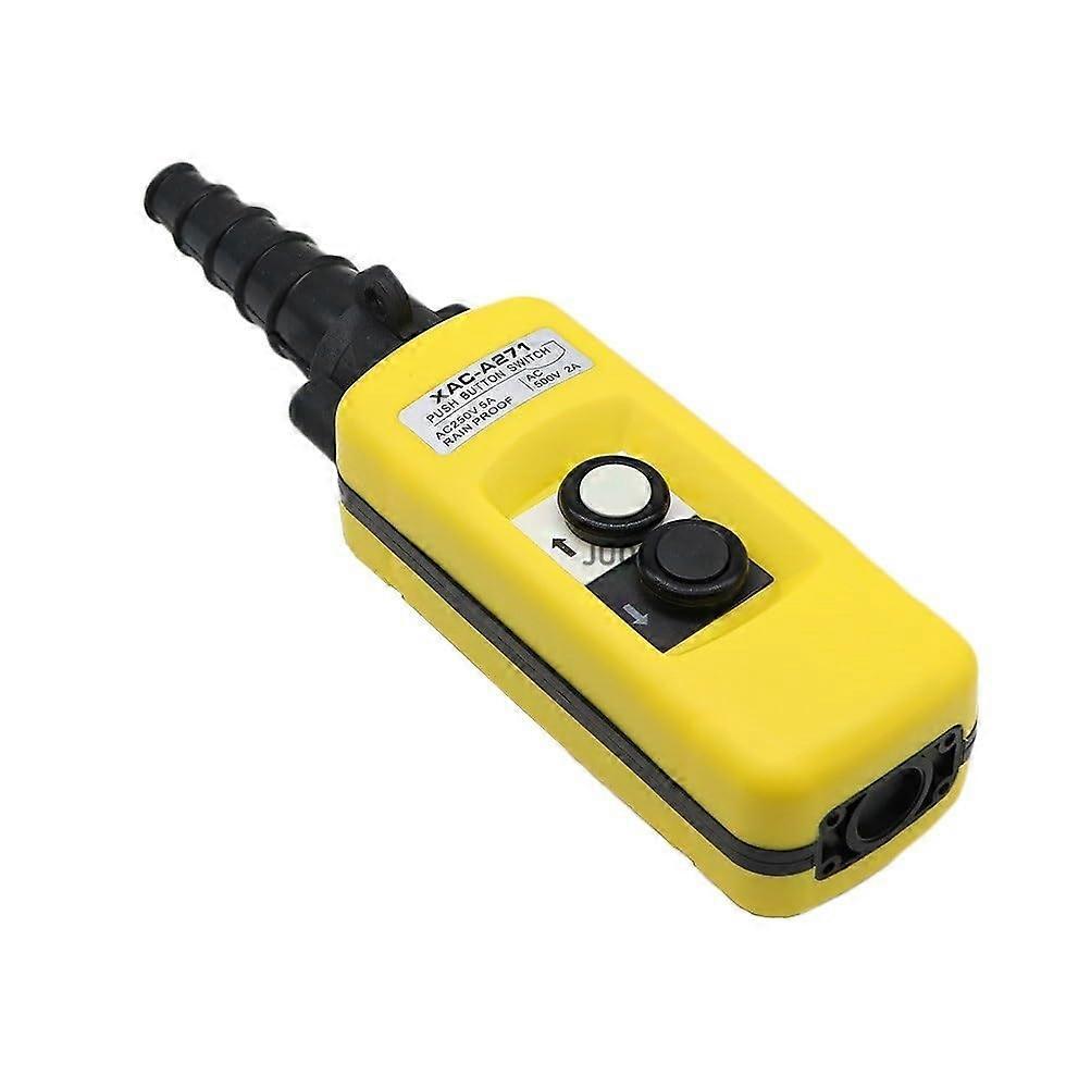XACA271 Waterproof Crane Pendant Control Switch with Emergency Stop for Industrial Lifting