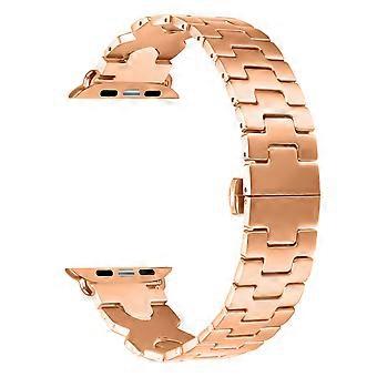 Stainless Steel Watch Band For Apple Watch Ultra 3 2 1 49mm/Series 11 10 46mm/9 8 7 45mm/SE3 SE2 SE 
