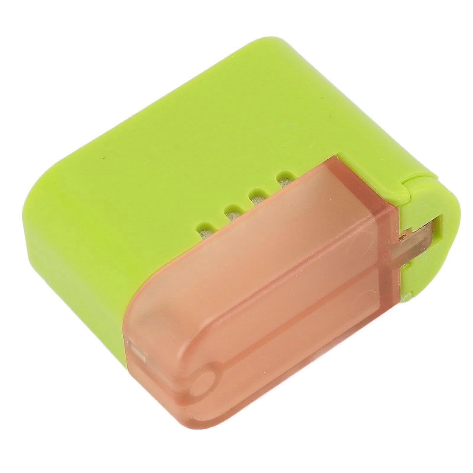 Sewing Machine Thread Lubricator with Magnetic Quick Attachment, Green Oil Box for Universal Use