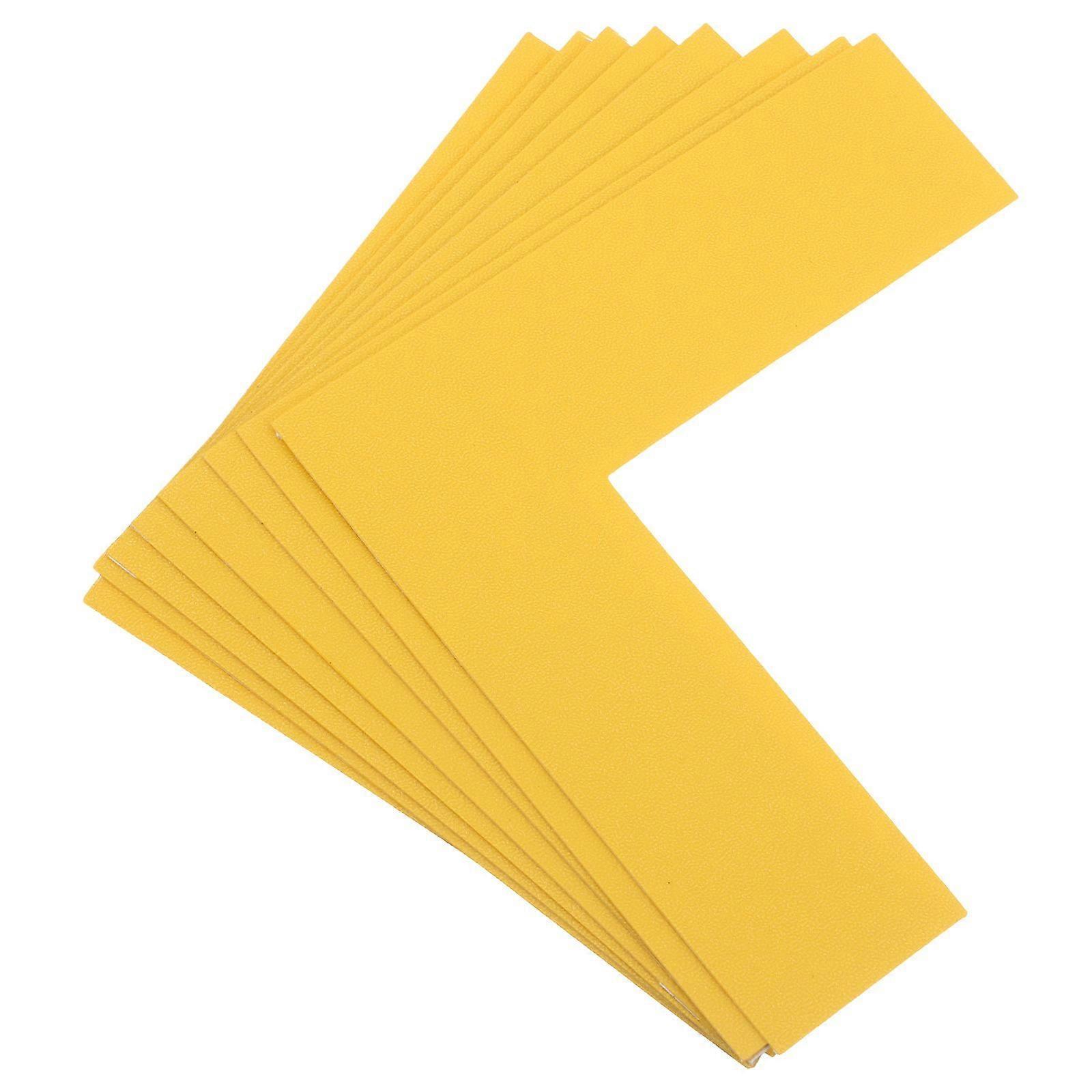 8PCS Location Marking Corner L Shaped Floor Marker for Warehouse Rounded Corners Floor Marker