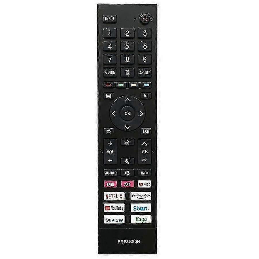 Hisense TV Remote Control Replacement ERF3G80H Plastic Compatible
