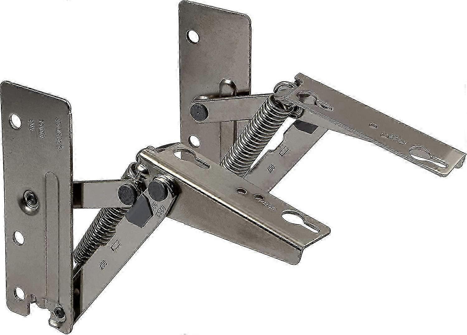 Symmetrical 90 Degree Spring Hinge Cabinet Door Folding Bracket Sofa Up Down Hinge