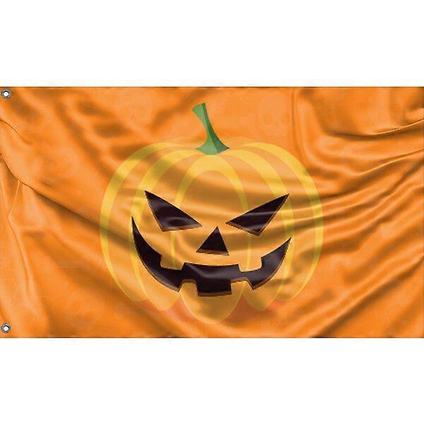 Crazy Pumpkin Orange Flag L2384