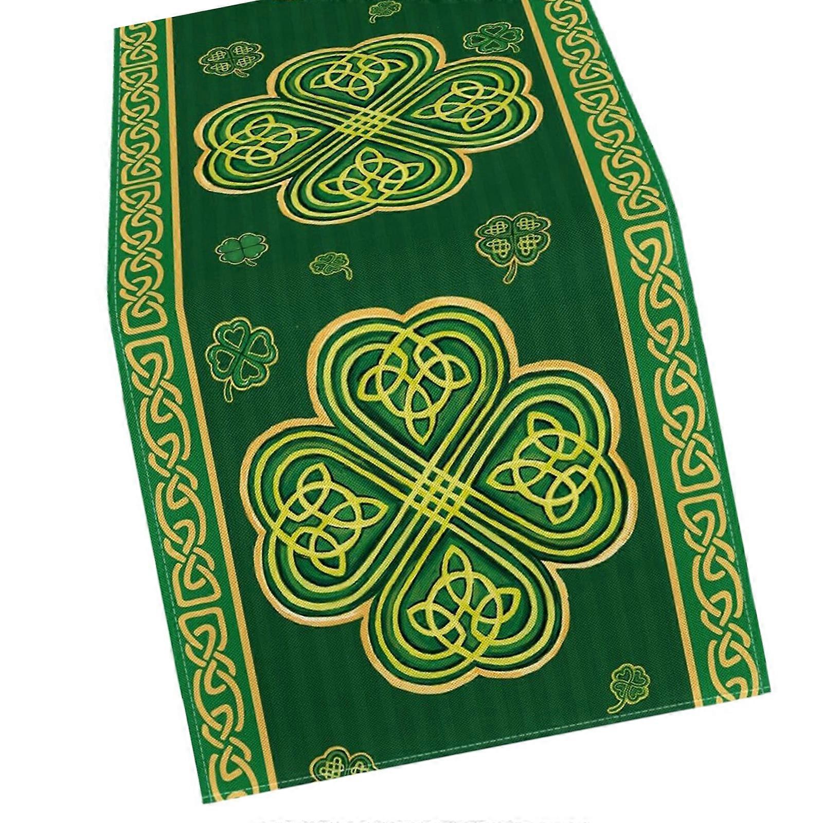 Leaf Designed Table Runner For Seasonal Dinner Centimeters Strong Fabric Table Cover Multicolor