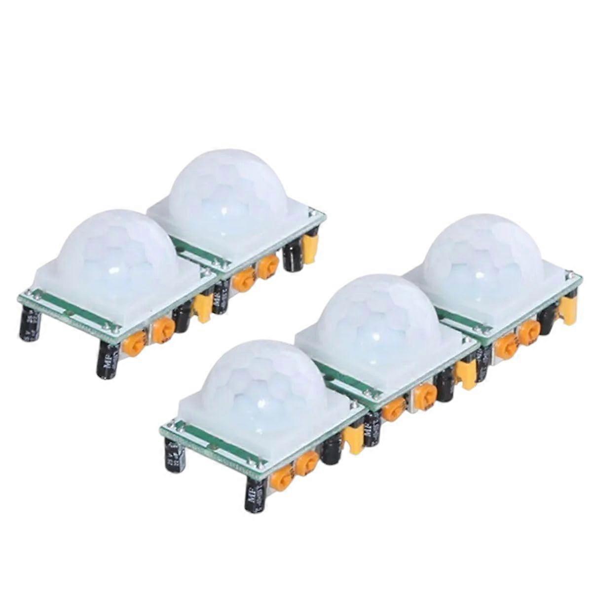 5 Pack HCSR501 PIR Motion Sensor Infrared Detection Module for Arduino and Home Security