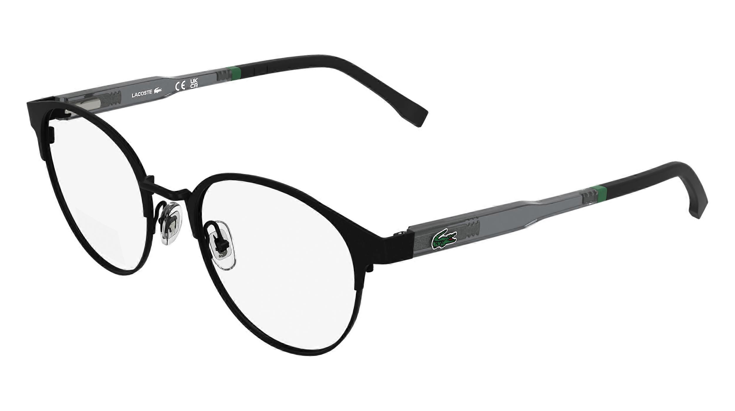 Eyewear Frames LACOSTE L3115 002 MATTE BLACK 48/18/135 BOY