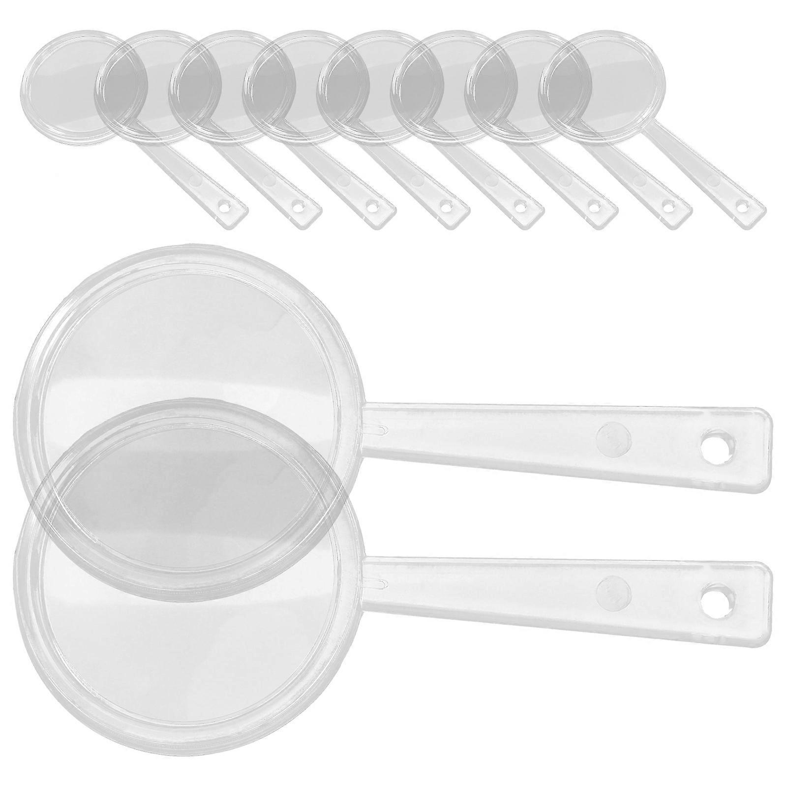 Kids Explore Magnifier Elderly Reading Magnifier with 20Pcs Handheld Set