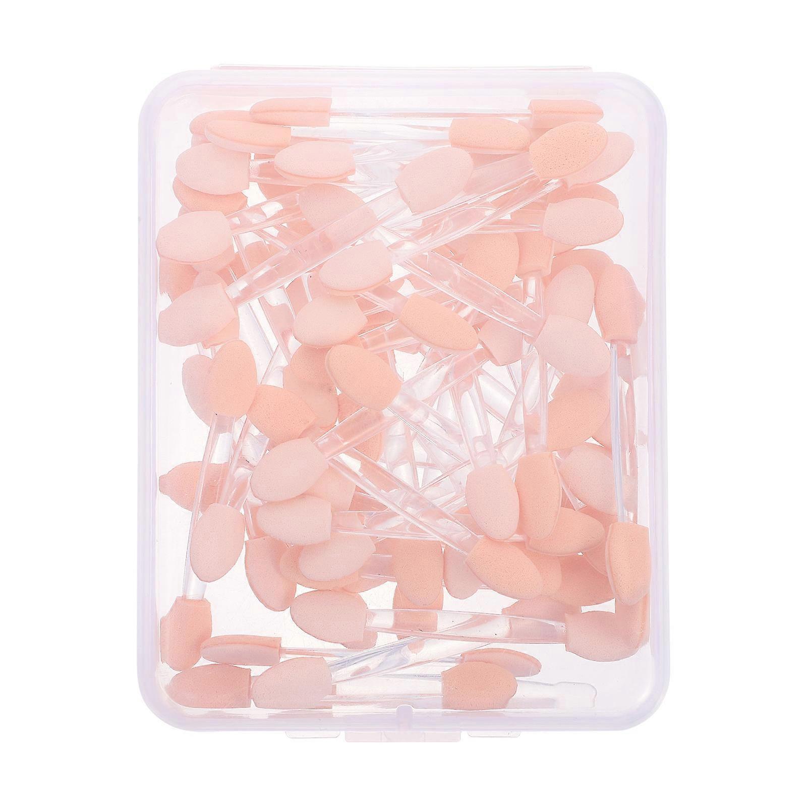 Dual-End Eyeshadow Brush for Makeup with 50Pcs Applicators Set