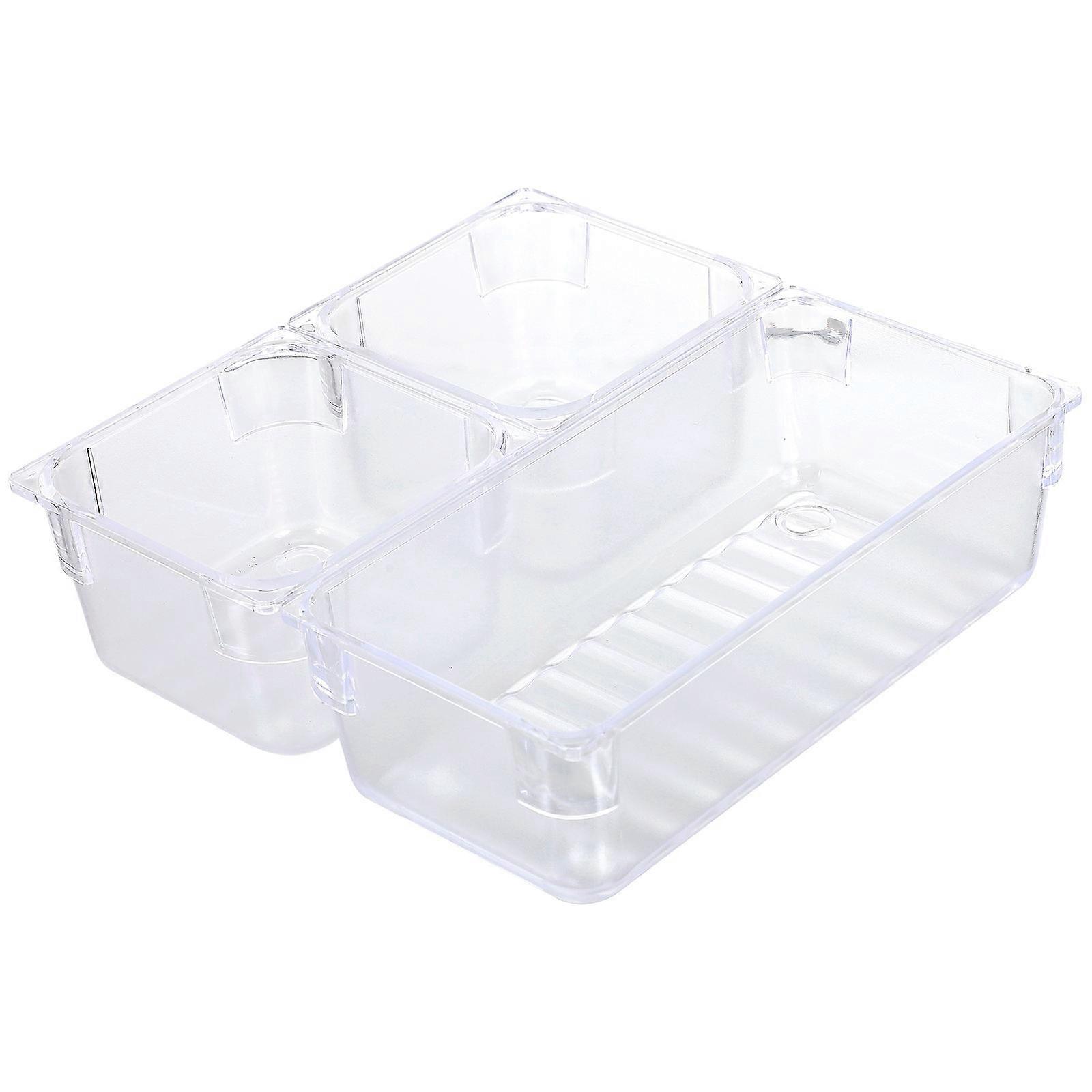 Cosmetics Organizer 16Pcs Storage Boxes Rectangular Drawer Type Home Organization 24.5X16.4CM Dustproof