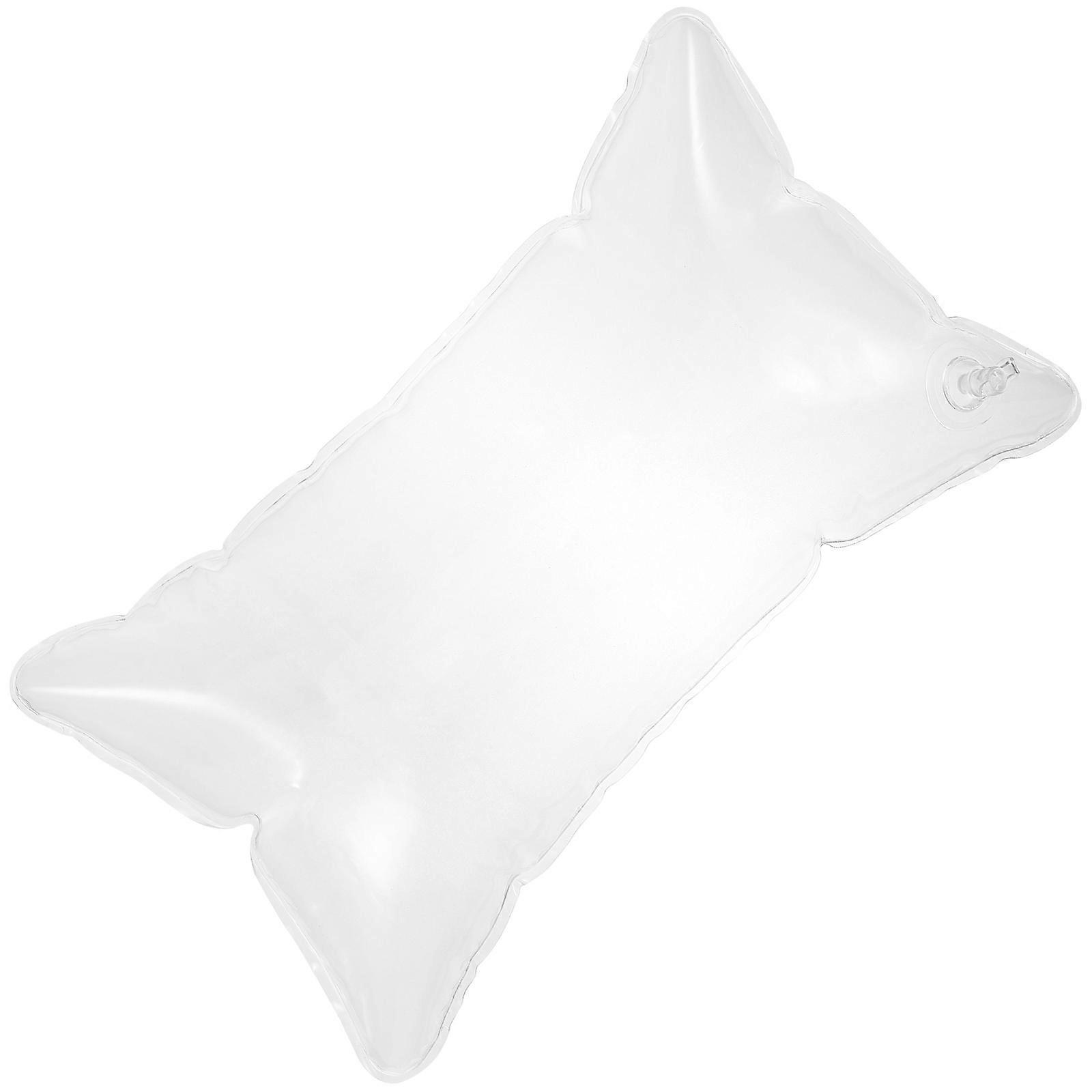 Clear Pillow Insert Inflatable Cushion for Camping Portable Support