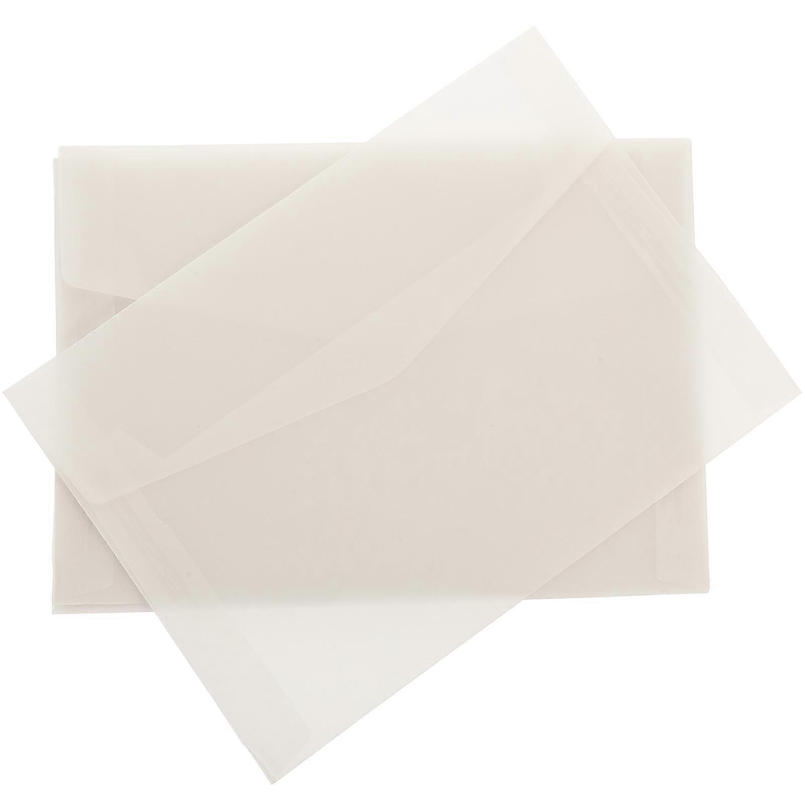 Hand-Made Translucent Envelops for Invitation 50Pcs Envelops