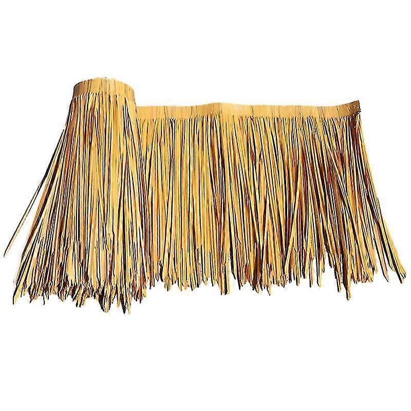 Artificial Thatch Roofing Tile Realistic Durable Weather-Resistant Fireproof Decoration Artificial Fake Thatch