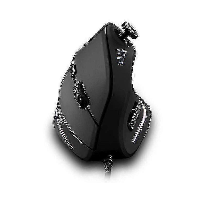 Wired Gaming Mouse with Joystick,10000DPI,11 Programmable Buttons,Vertical Ergonomic Mouse,USB Optical Computer Mouse,PC Gaming Mouse for Laptop,PC,Bl