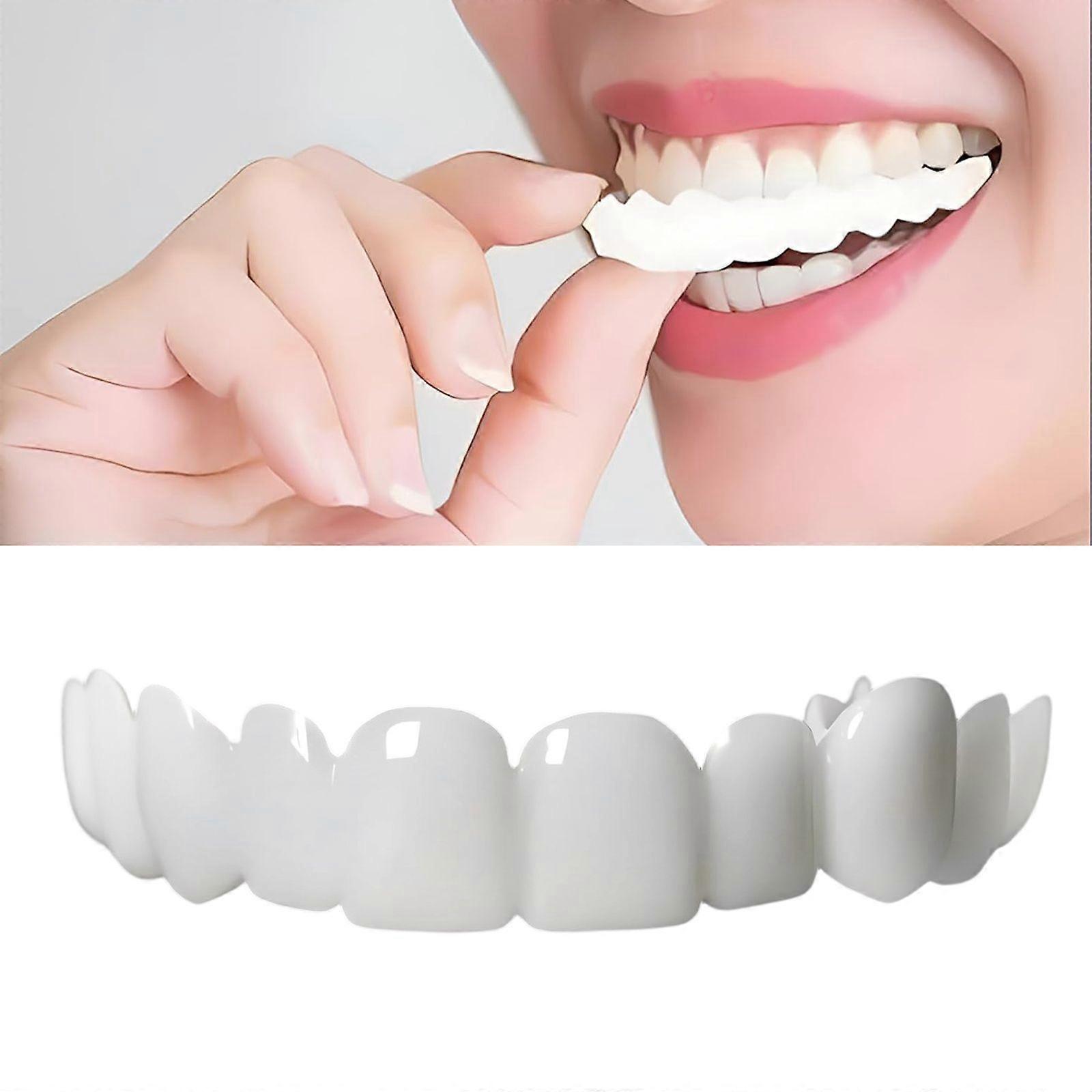 2-Pair Adjustable Smile Support Dentures NEW