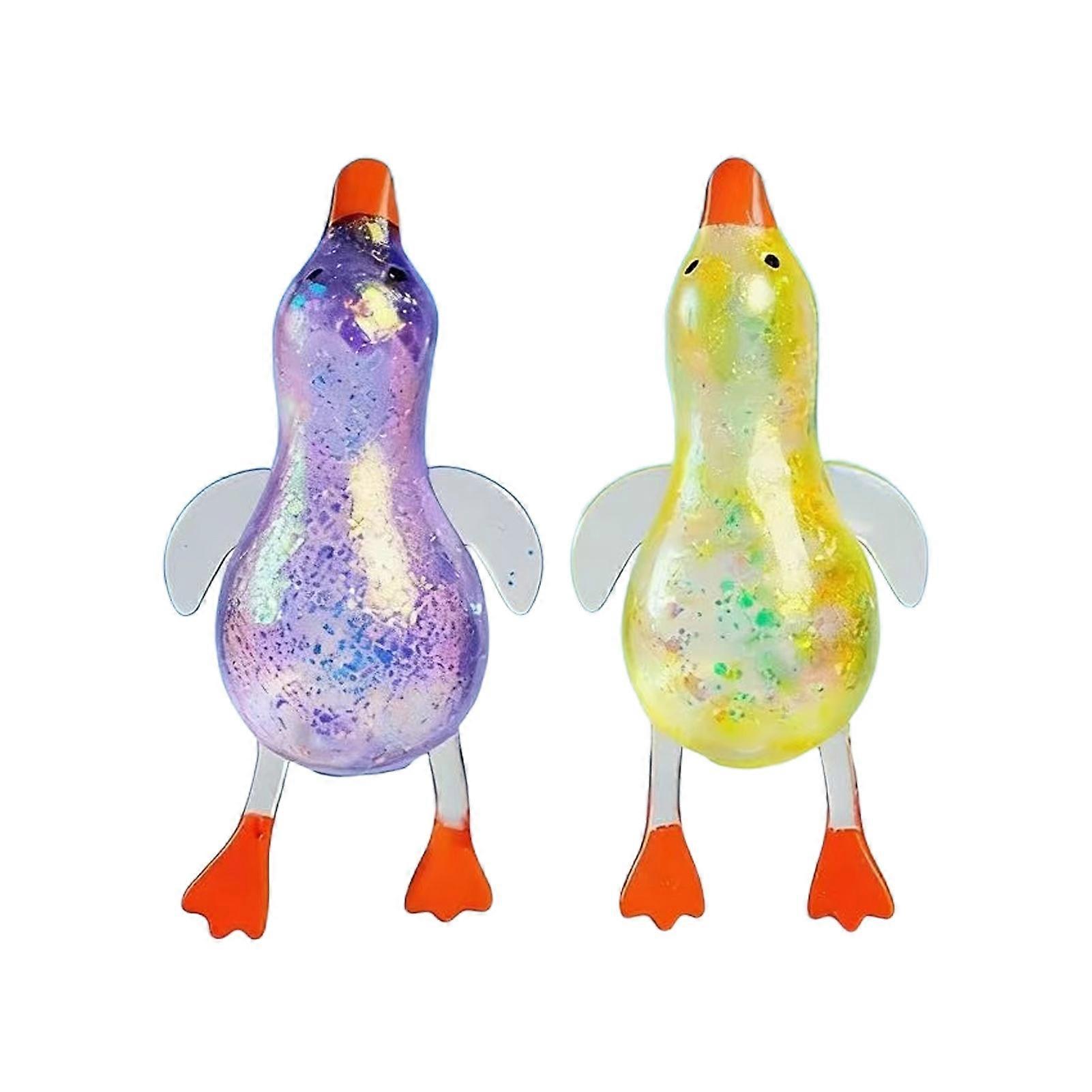 236Pcs Mini Glitter Duck Squeeze for Home Use Multi Purpose Functional