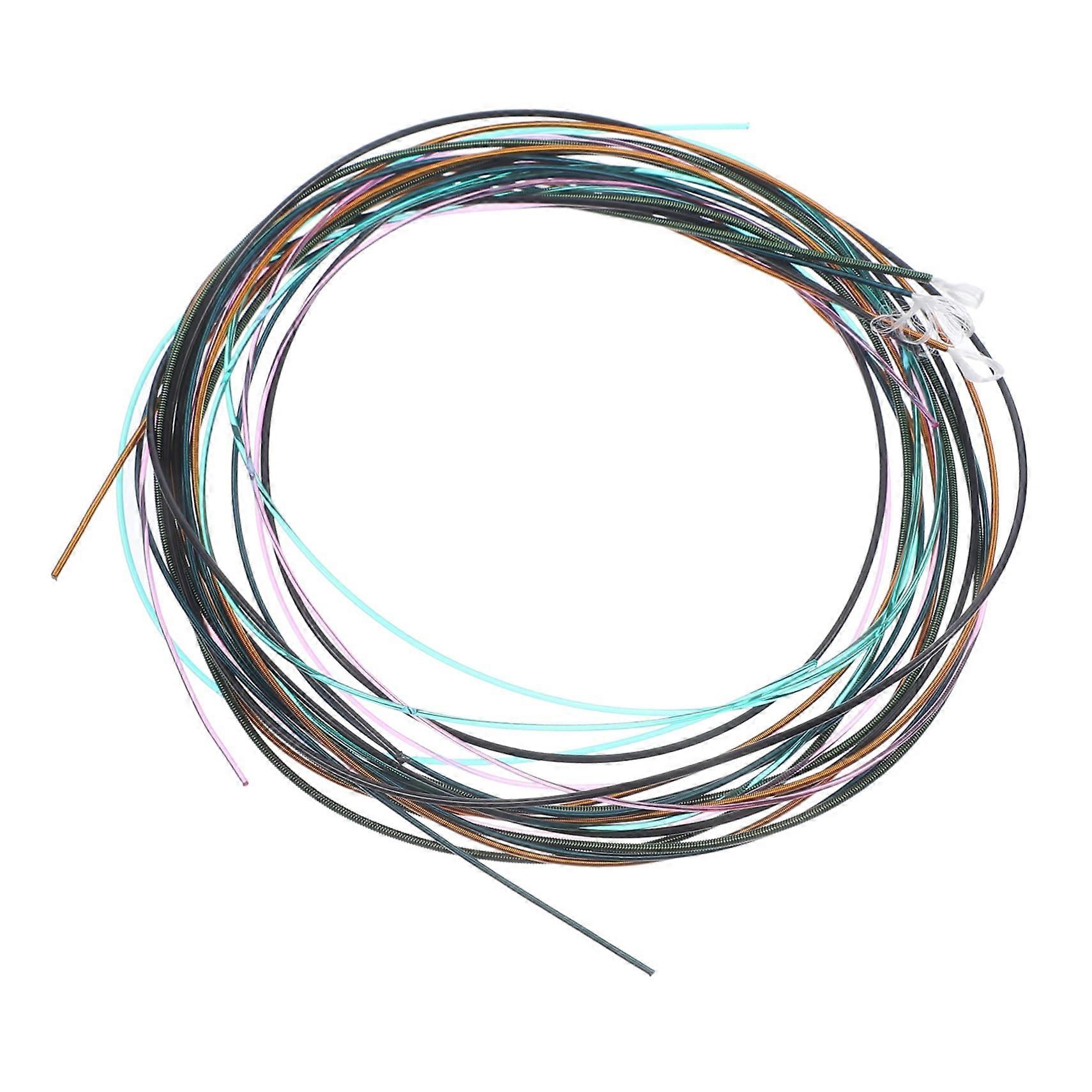 Electric Guitar Strings Set, 6pcs Replacement for 6String Electric Guitars