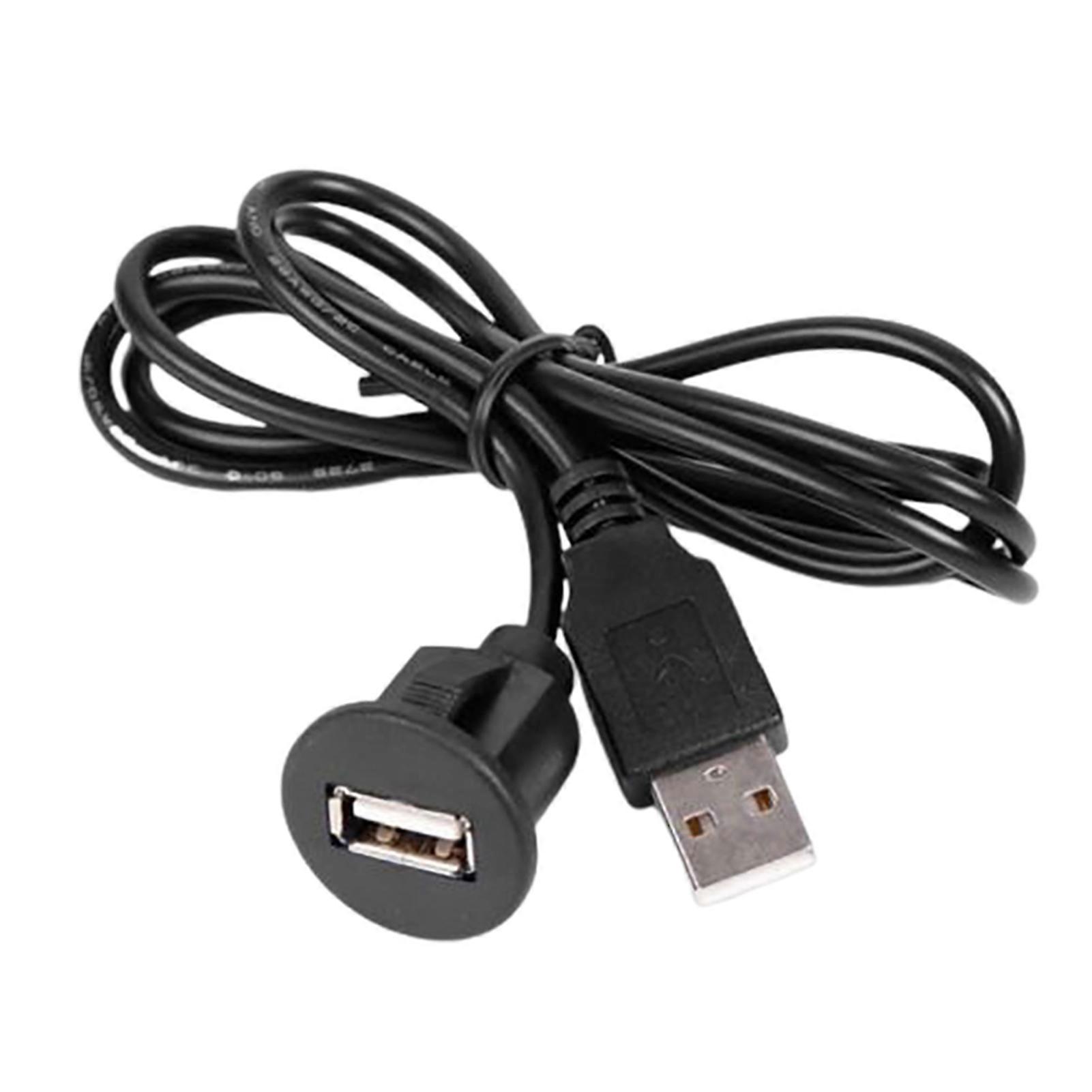1/2M USB Extension Cable - Fast Data Transfer & Charging - for Dashboard & Electronics
