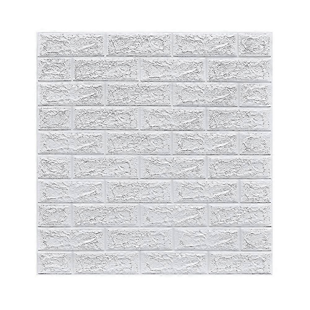 Self-adhesive Wall Panel Stone Effect Brick Pattern 3d Foam Waterproof Wallpaper