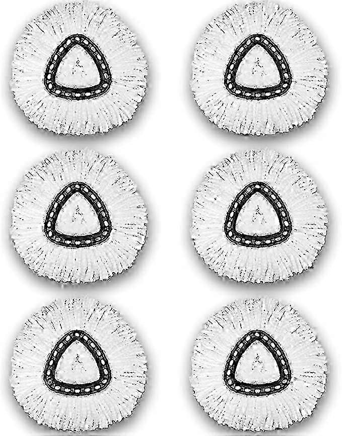 Mop Replacement Heads Compatible with Spin Mop, Microfiber Spin Mop Refills, Easy Cleaning Mop Head Replacement