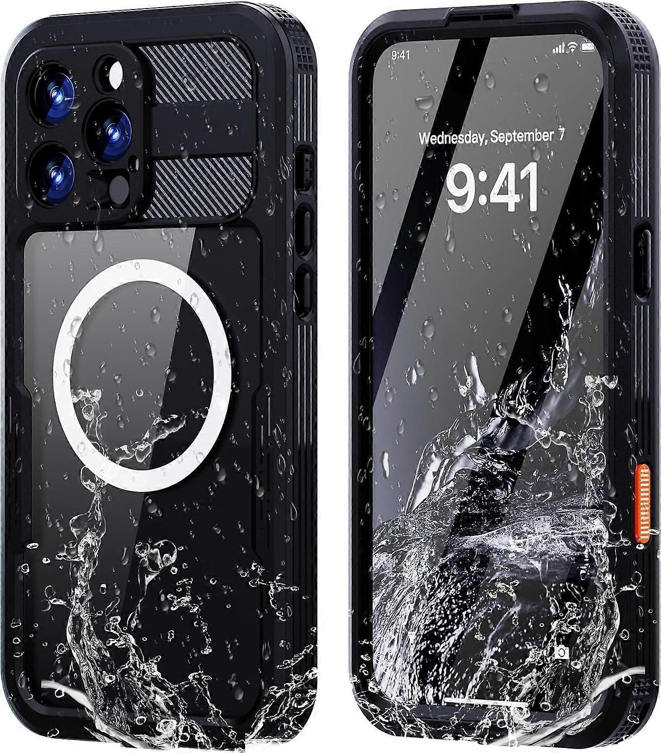 Shockproof Waterproof Case Compatible with iPhone 16 Pro Max