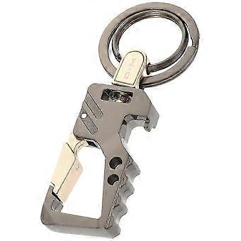 Double Ring Keychain Car Key Ring Zinc Alloy for Secure Key Storage