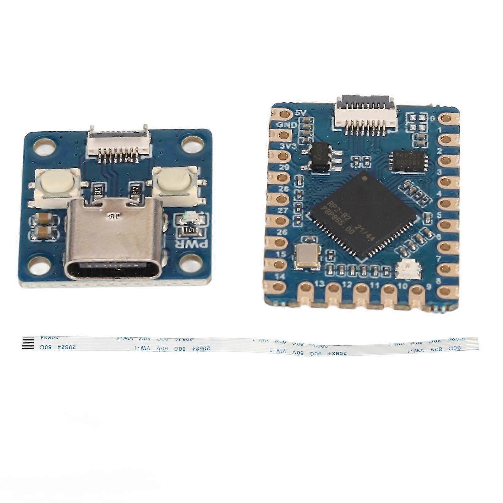 RP2040 Tiny Development Board with USB Port Adapter FPC Cable Based On Dual Core Processor compatible with C C++ compatible with Python Development