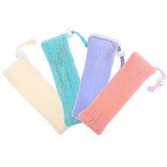 Soap Mesh Bag Cleansing Mesh Pouch for Storage 8Pcs Pack