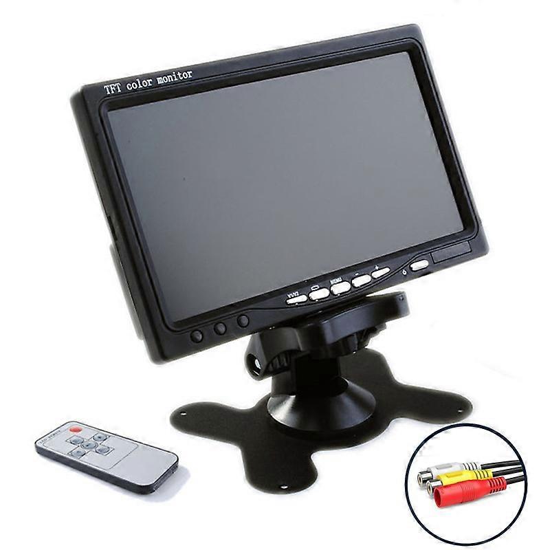 7 Inch Tft Lcd Hd Mon Compatible Car Cctv Reverse Accessories