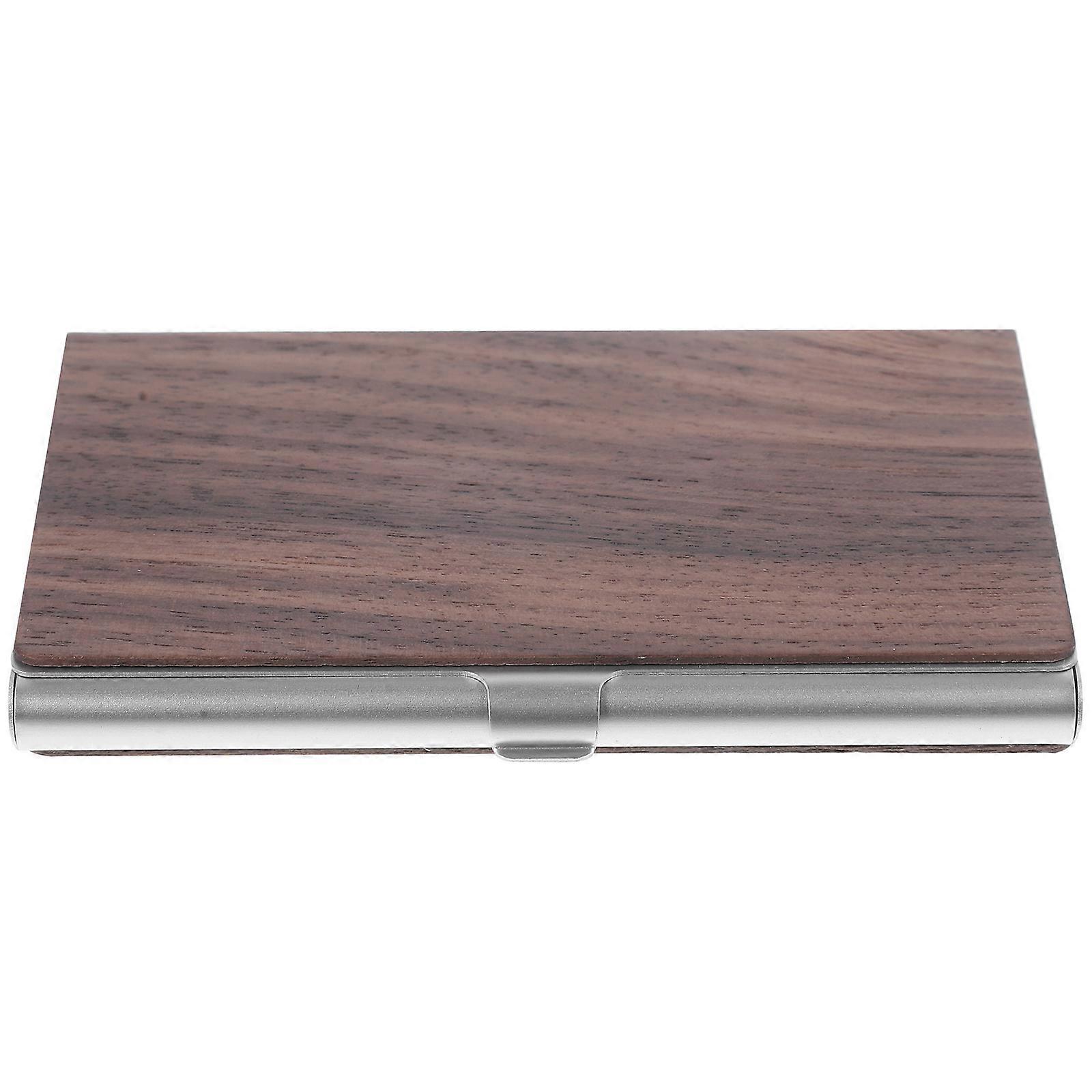 Durable Client Record Card Box Business Card Holder Multi-function Card Box for Office