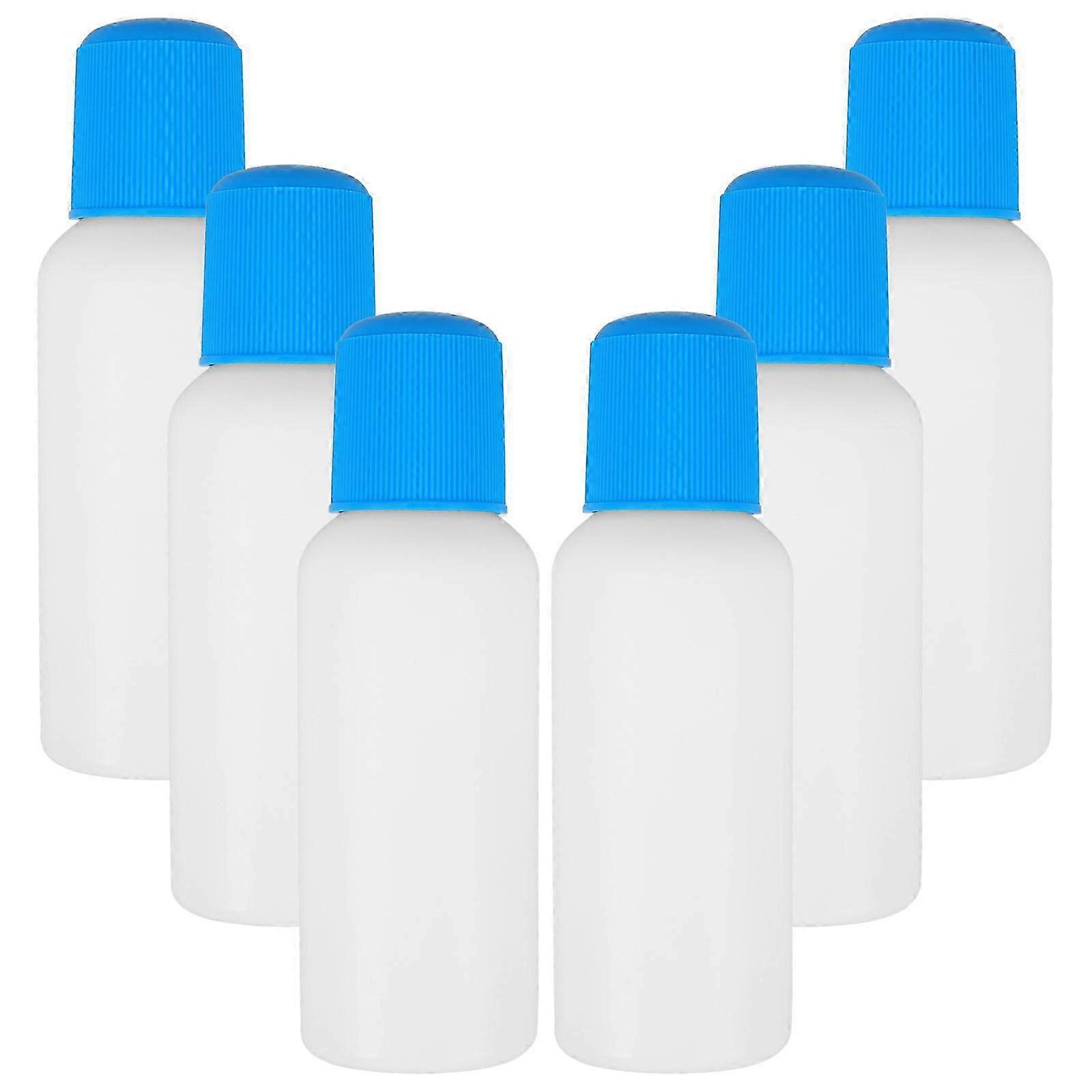 Sponge Applicator Bottle Liniments Bottle compatible withExternal Use 6Pcs Refillable Set