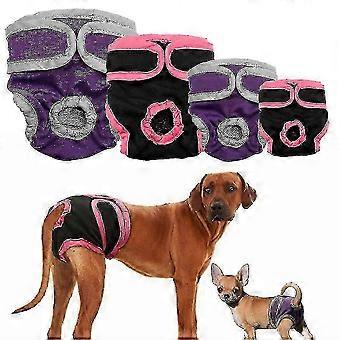 Washable Female Dog Diapers, Reusable Doggie Diaper Wraps compatible with Female Dogs, Super-absorbent And Comcompatible withtable